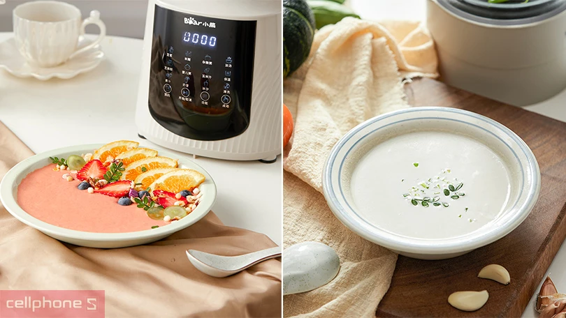 M&aacute;y l&agrave;m sữa hạt Bear PBJ-C16Q8 - Giải ph&aacute;p l&agrave;m sữa hạt đa năng